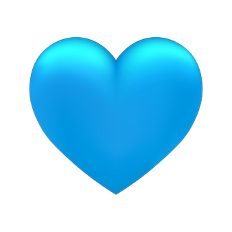 Blue heart